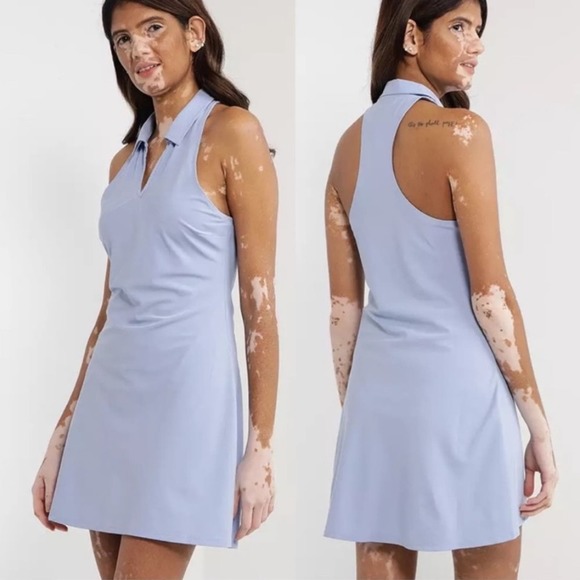 Abercrombie & Fitch Dresses & Skirts - Abercrombie & Fitch Blue Traveler Polo Mini Dress Size XL